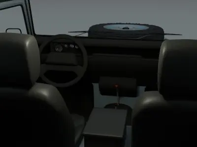 Full Land Rover Defender 110 Utility Station Wagon 3D model