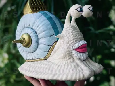 One Piece LA - Den Den Mushi - Transponder Snail  High Quality  3D print model