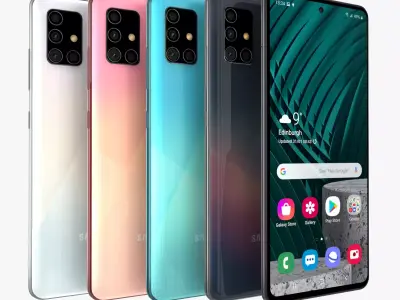 Samsung Galaxy A51 3D model