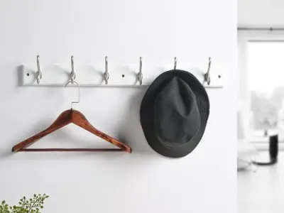 Coro Hambleton Scroll Coat Rack Free 3D model