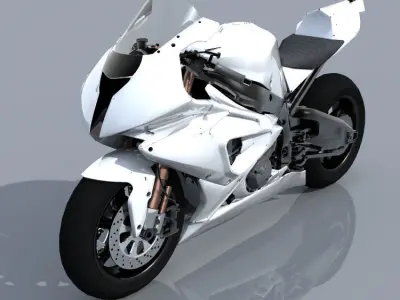 Motorbike 1000RR SBK Free 3D model