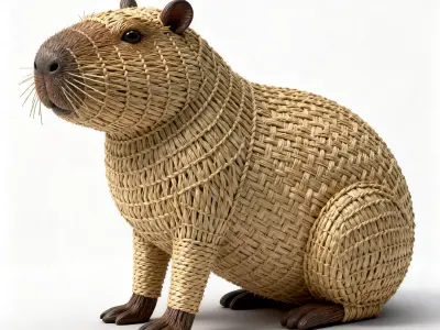 Capybara 3D print model