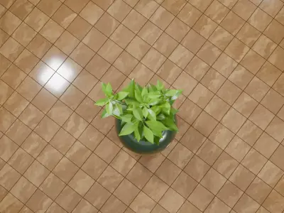 Leafy Vase Free 3D model