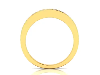 Band 3dm Render Details gold wedding with diamonds 3D print model buy
