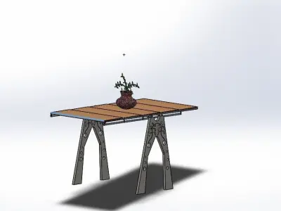 BOOKSHELF MAKE IN SOILDWORK OR FORMAT IF YOU WANT 3D model