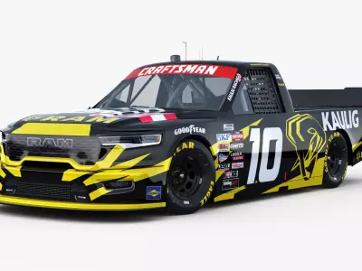 Nascar Truck Ram Kaulig Racing 2026 Low-poly 3D model