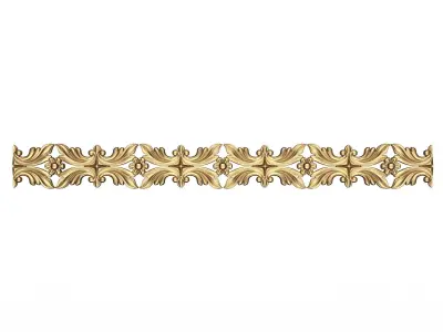 Ornament Element Molding 038 Low-poly 3D model