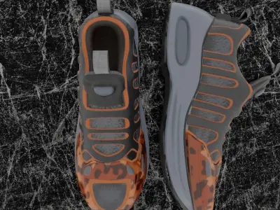 CUSTOM 3D SHOE - AVATAR SHOE Low-poly 3D model