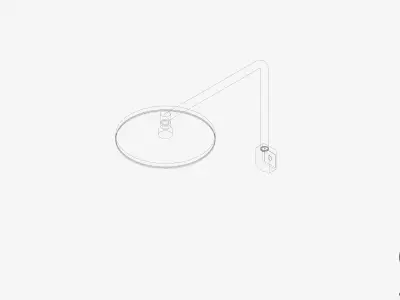 Shower - Head - Luxury - Vibrant Low-poly 3D model