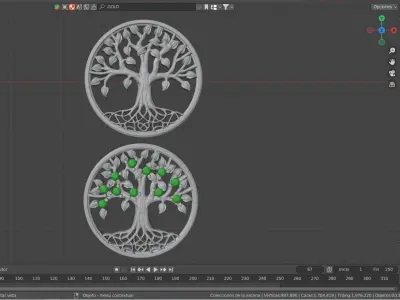 Arbol de la Vida  3D print model