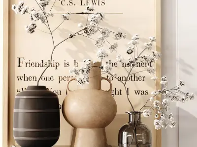 Decorative Set 127 3D model