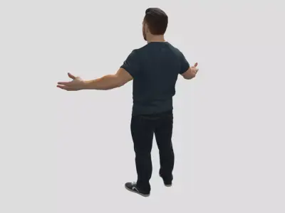 Realistic Male Character 3D model