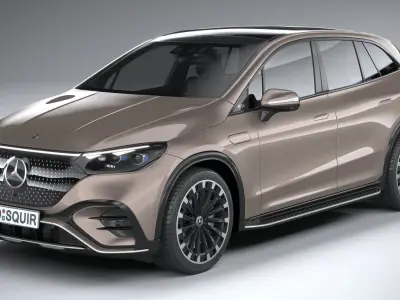 Mercedes-Benz EQE SUV 2024 3D model