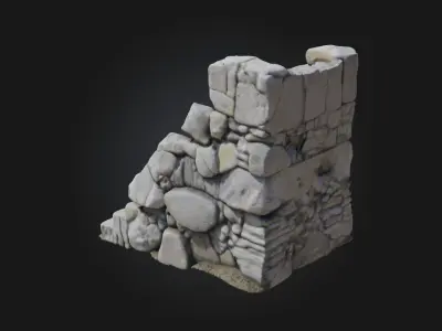 tone Stairway Ascension  Path to the Ancient Heights Free 3D model