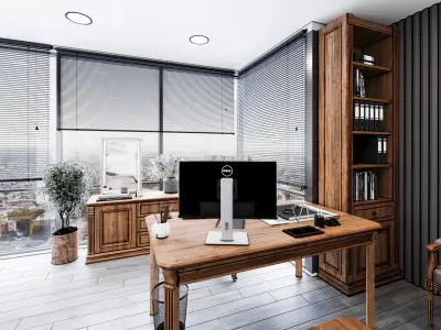 Law Office Design 3D model