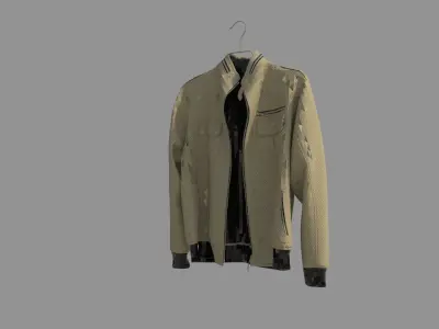 Fashion Men Jacket  3D model