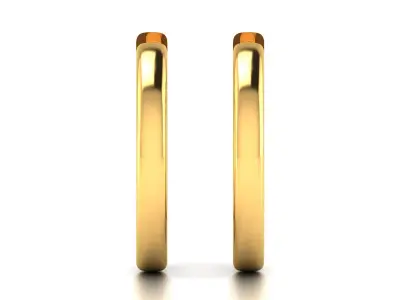 Women Earring 3dm STL OBJ FBX Render Details 3D print model