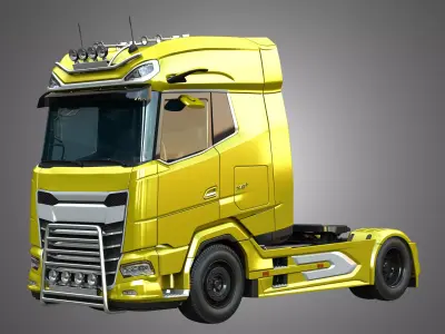 XG 530 Truck - Single Axle 3D model