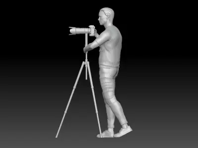 PHOTOGRAPHER FORMULA ONE 3 3D print model