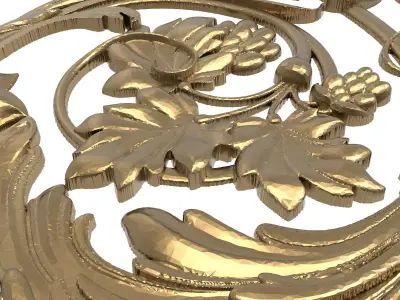  decorative pattern ready for 3D printing 3D model 326