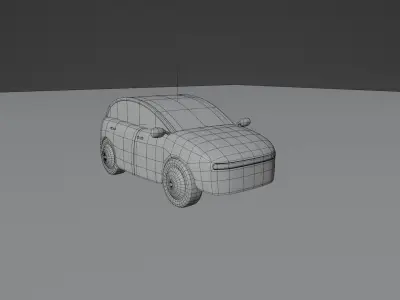 Uber 3d SUV 3D model