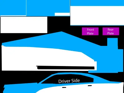 2018 Dodge Charger fully scripted Low-poly 3D model