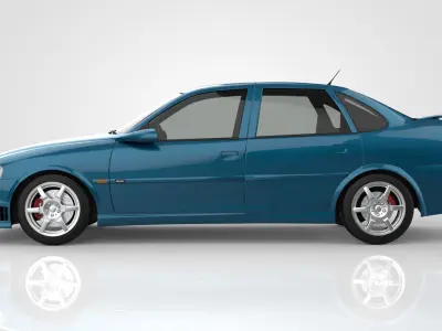 Vauxhall Vectra B GSI 3D model