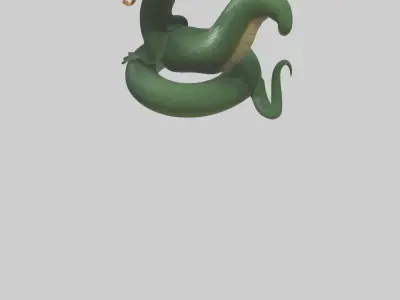 Cartoon Snake model 3D model