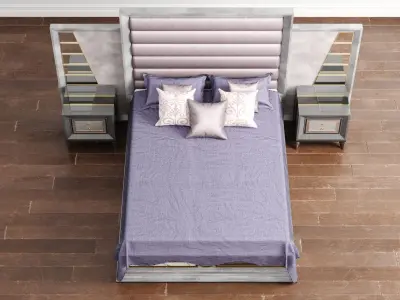 Patras Luxury Bedroom Luxuryline 3D model