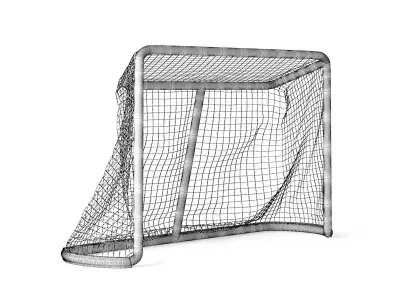 Hockey Goal Net 3D model