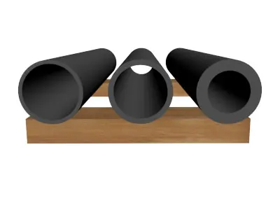 3in Pipe 3D model