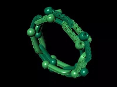 Tiffany Hardwear Ring 3D print model