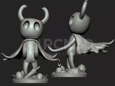 Knight from Hollow Knight joystick holder 3D print model