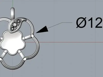 Pasquale Bruni pendants  3D print model