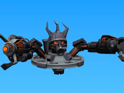 Skibidi Toilet 3D Model Pack 11 Characters  Low-poly 3D model