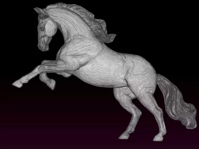 horse 3D print model