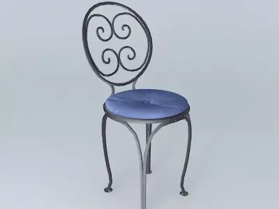 Decorative chair Free 3D model