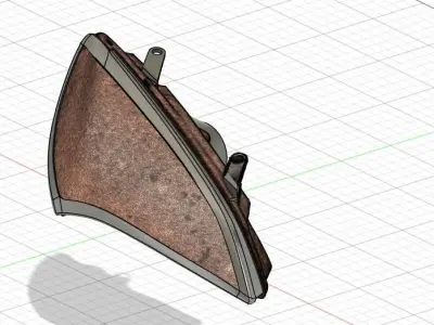 Genesis Coupe bk1 Cold Air intake 3D print model