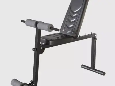 Weight Bench 3D model