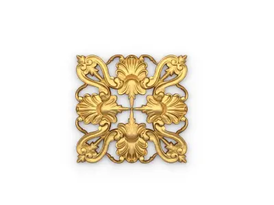 Classic decor ornament 31  3D print model