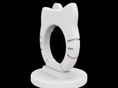 Hello Kitty Cup Holder 3D Print Model 3D print model