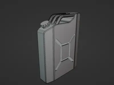 Fuel canister kit 3D model