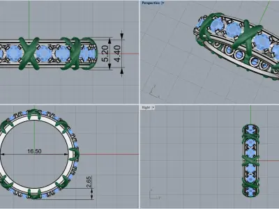Ring 53528 3D print model
