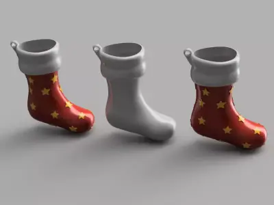 Christmas Stocking 3D print model