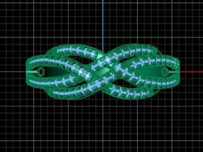 free micro setting jewelry ring  Free 3D print model