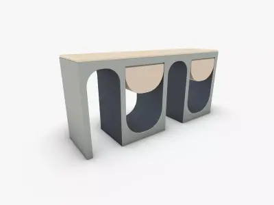 Console Table 3D model