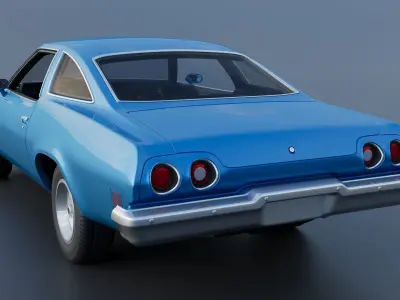 Chevrolet Chevelle 1973 3D print model