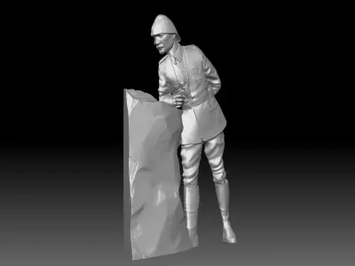 Mustafa Kemal Ataturk - Gallipoli Relief 3D print model