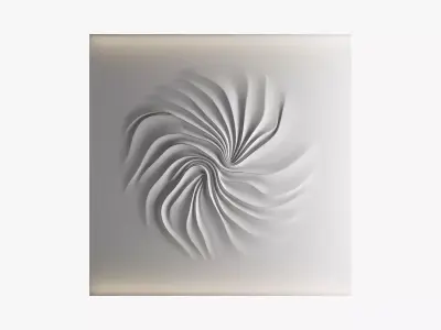 wave wall 27 3D model