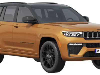 Jeep Grand Cherokee 2026 3D model